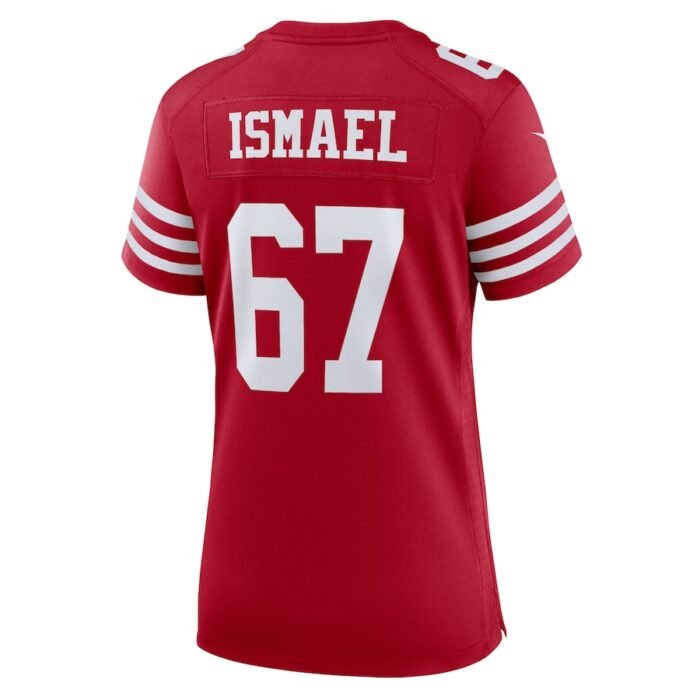 Keith Ismael San Francisco 49ers Nike Womens Home Game Player Jersey - Scarlet SKU:5275881