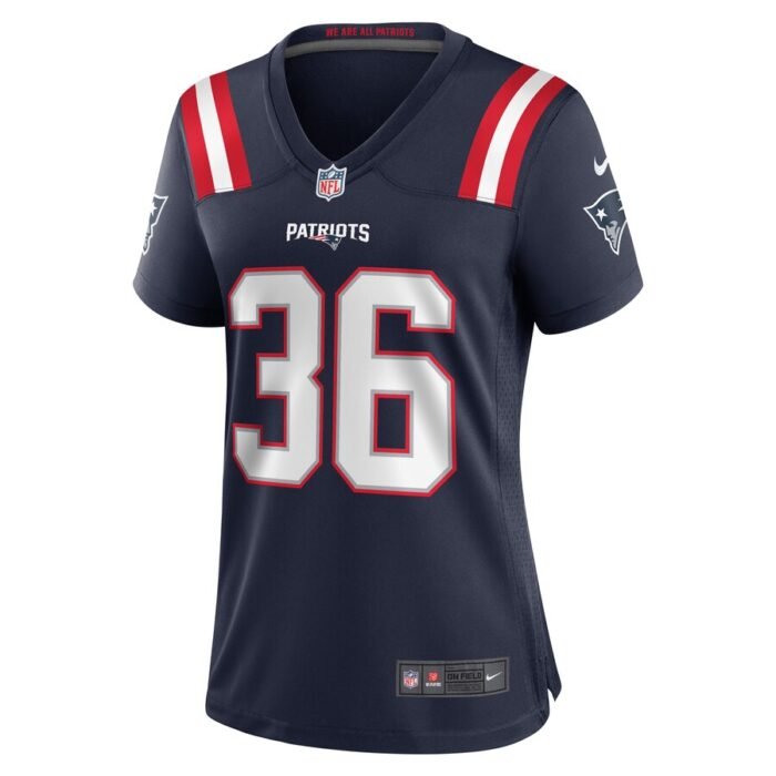 Kevin Harris New England Patriots Nike Womens Game Player Jersey - Navy SKU:5115931