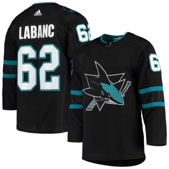 Kevin Labanc San Jose Sharks adidas Alternate Authentic Jersey - Black SKU:3942108