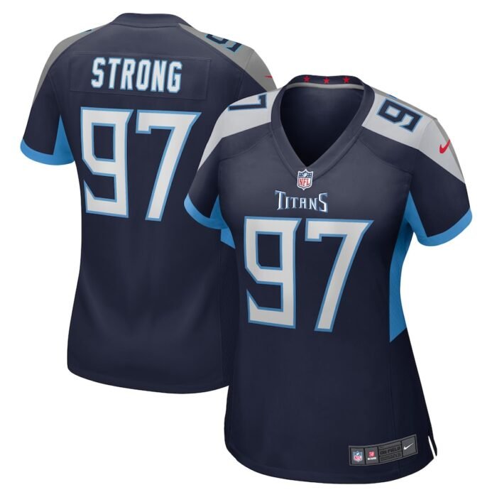 Kevin Strong Tennessee Titans Nike Womens Game Player Jersey - Navy SKU:5121441