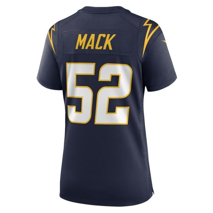 Khalil Mack Los Angeles Chargers Nike Womens Alternate Game Jersey - Navy SKU:4788685
