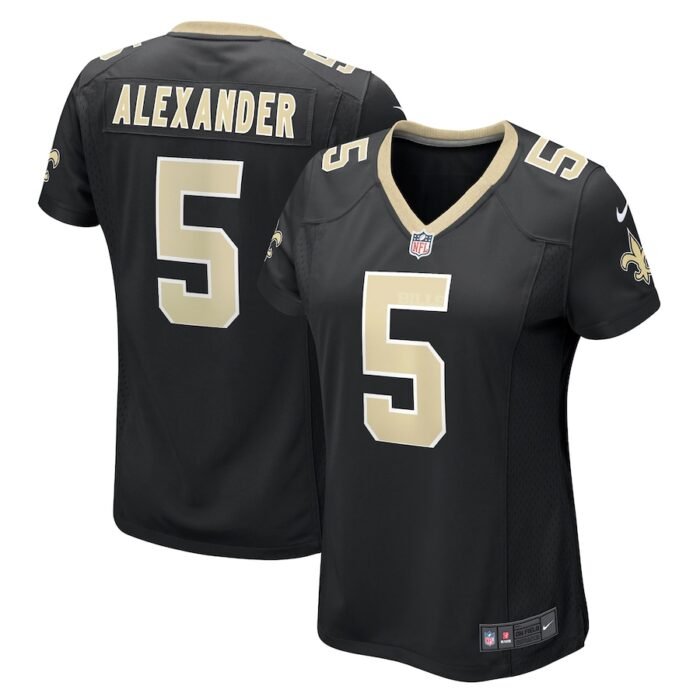 Kwon Alexander New Orleans Saints Nike Womens Game Player Jersey - Black SKU:4483978