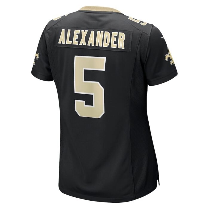 Kwon Alexander New Orleans Saints Nike Womens Game Player Jersey - Black SKU:4483978