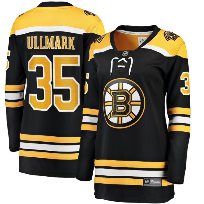 Linus Ullmark Boston Bruins Fanatics Branded Womens Home Breakaway Player Jersey - Black SKU:4563892