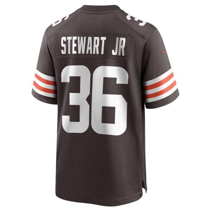 M.J. Stewart Jr. Cleveland Browns Nike Game Jersey - Brown SKU:4061170