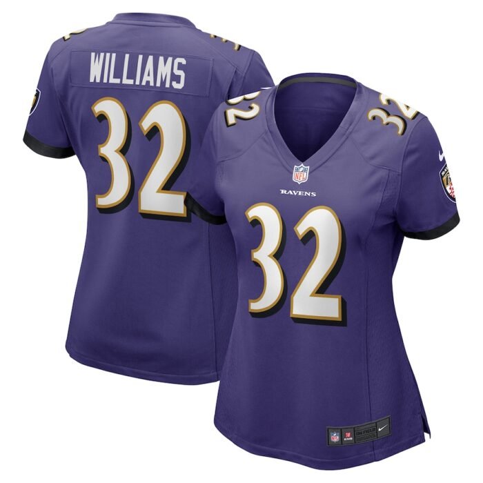 Marcus Williams Baltimore Ravens Nike Womens Game Jersey - Purple SKU:4791917