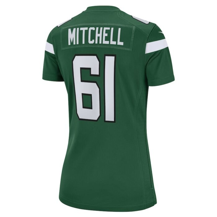 Max Mitchell New York Jets Nike Womens Game Player Jersey - Gotham Green SKU:5117713