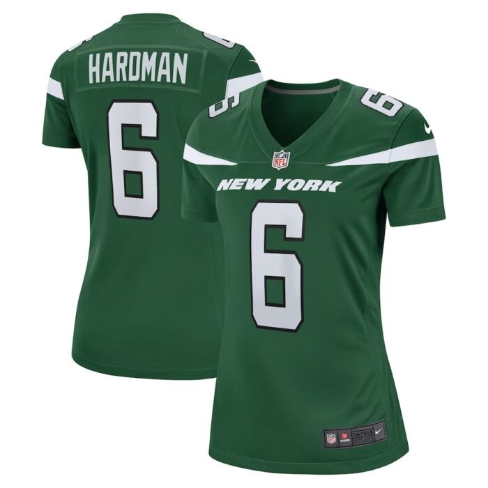 Mecole Hardman New York Jets Nike Womens Game Jersey - Gotham Green SKU:200067400