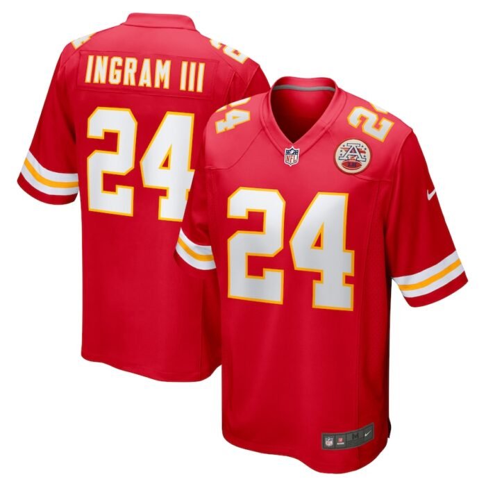 Melvin Ingram III Kansas City Chiefs Nike Game Jersey - Red SKU:4593924