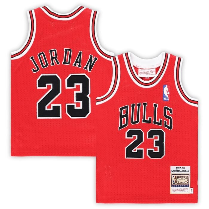 Michael Jordan Chicago Bulls Mitchell & Ness Infant 1985/86 Hardwood Classics Authentic Jersey - Red SKU:200359648