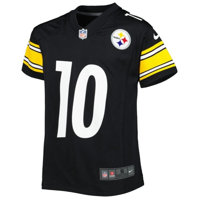 Mitchell Trubisky Pittsburgh Steelers Nike Youth Game Jersey - Black SKU:4814507