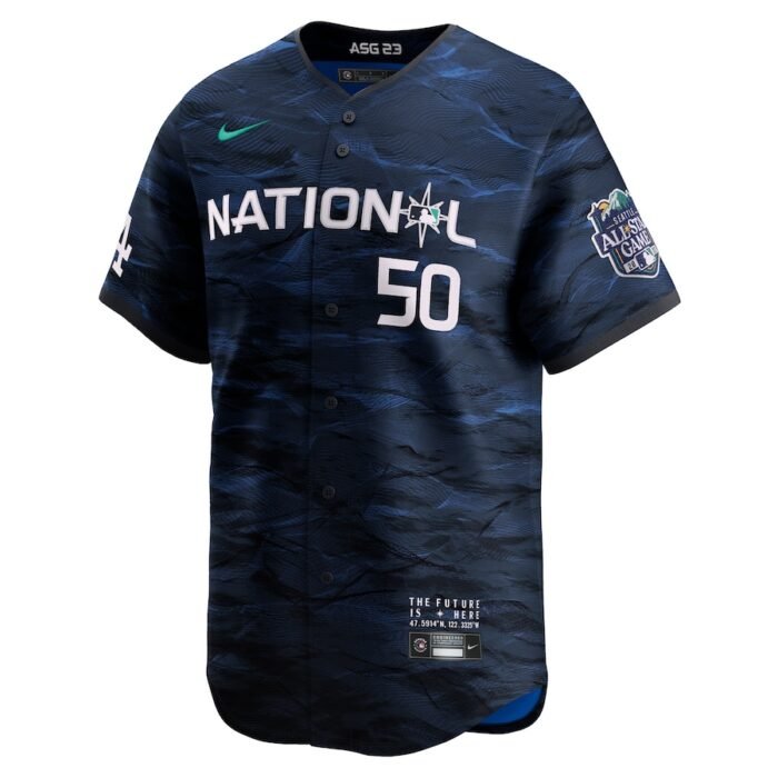 Mookie Betts National League Nike 2023 MLB All-Star Game Limited Player Jersey - Royal SKU:200345398