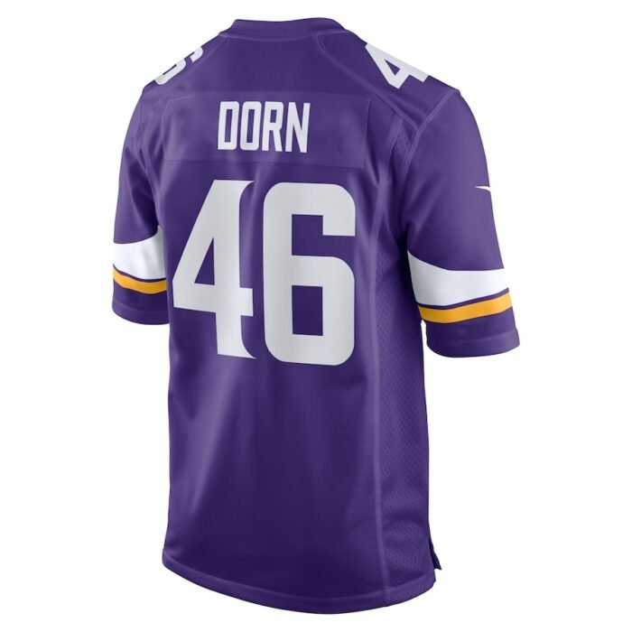 Myles Dorn Minnesota Vikings Nike Game Jersey - Purple SKU:4027113