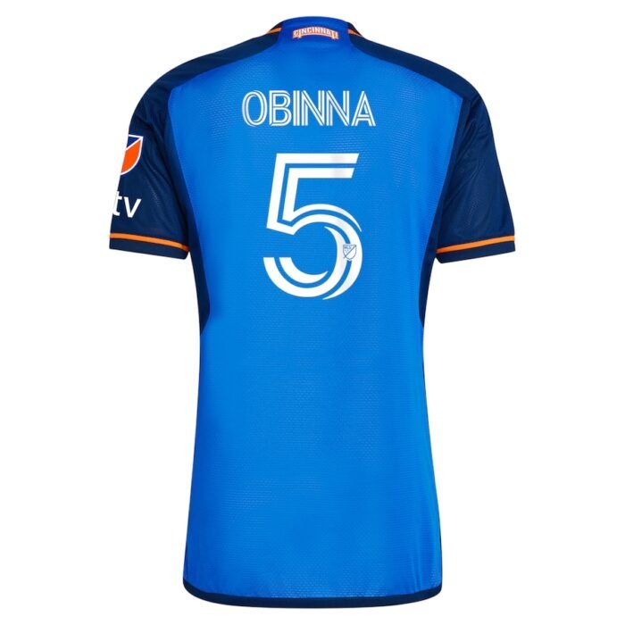 Obinna Nwobodo FC Cincinnati adidas 2023 River Kit Authentic Jersey - Blue SKU:5349360