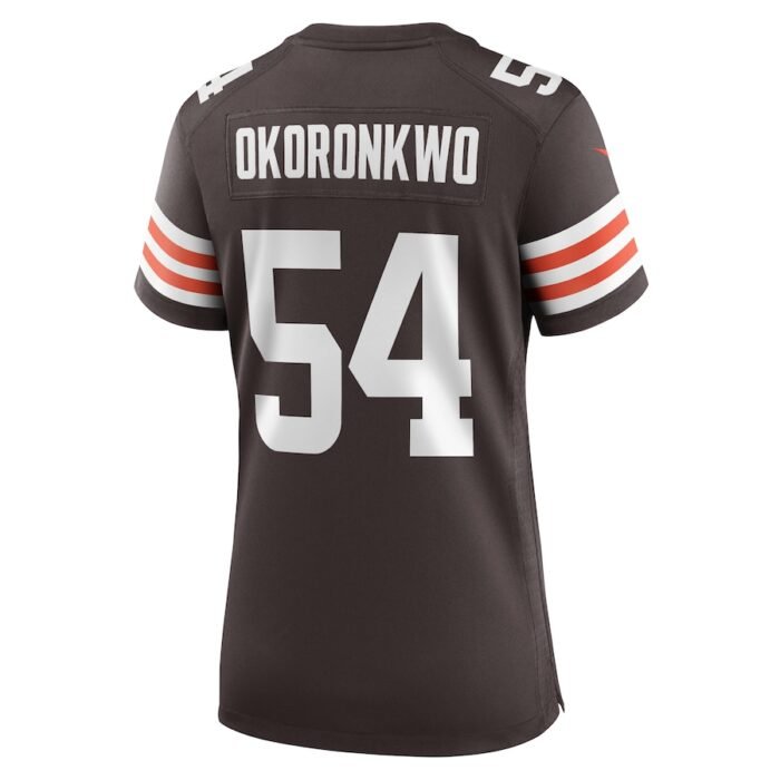Ogbonnia Okoronkwo Cleveland Browns Nike Womens Game Player Jersey - Brown SKU:200053541