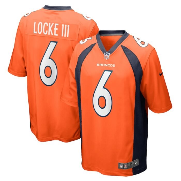 P.J. Locke Denver Broncos Nike Game Player Jersey - Orange SKU:5113304