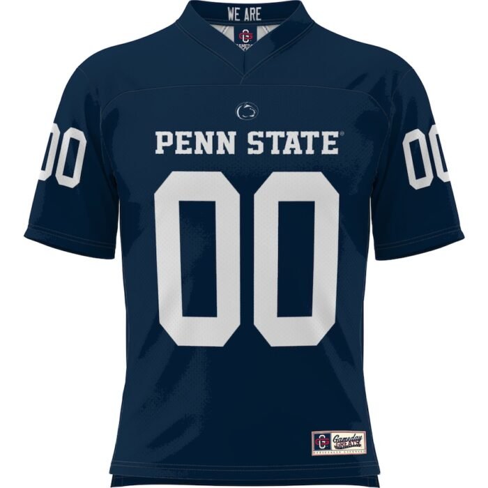 Penn State Nittany Lions ProSphere Youth NIL Pick-A-Player Football Jersey - Navy SKU:5255764