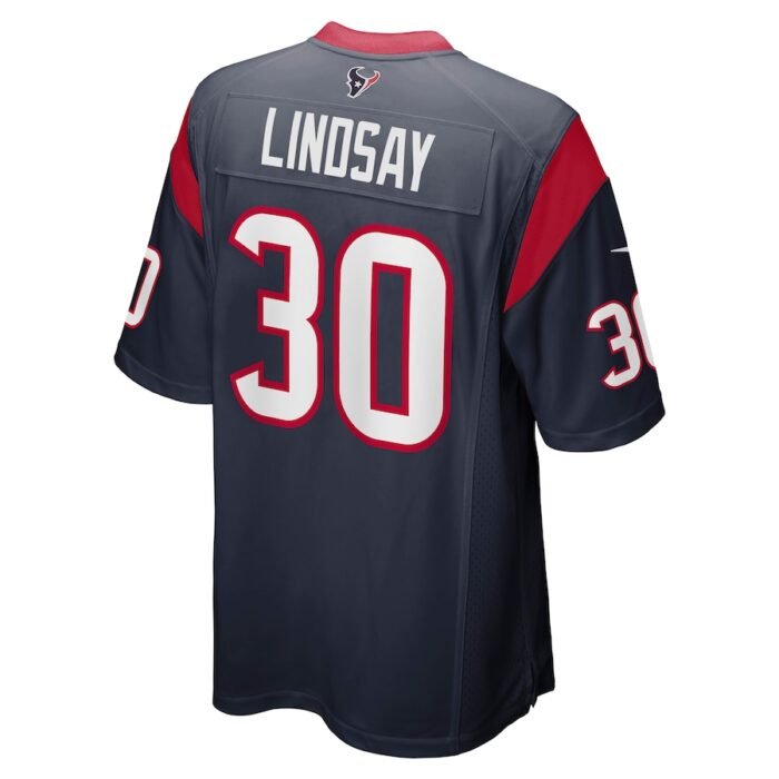 Phillip Lindsay Houston Texans Nike Game Jersey - Navy SKU:4448414