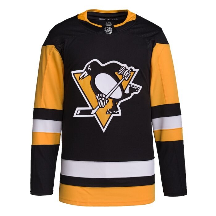 Pittsburgh Penguins adidas Home Primegreen Authentic Pro Jersey - Black SKU:4261246