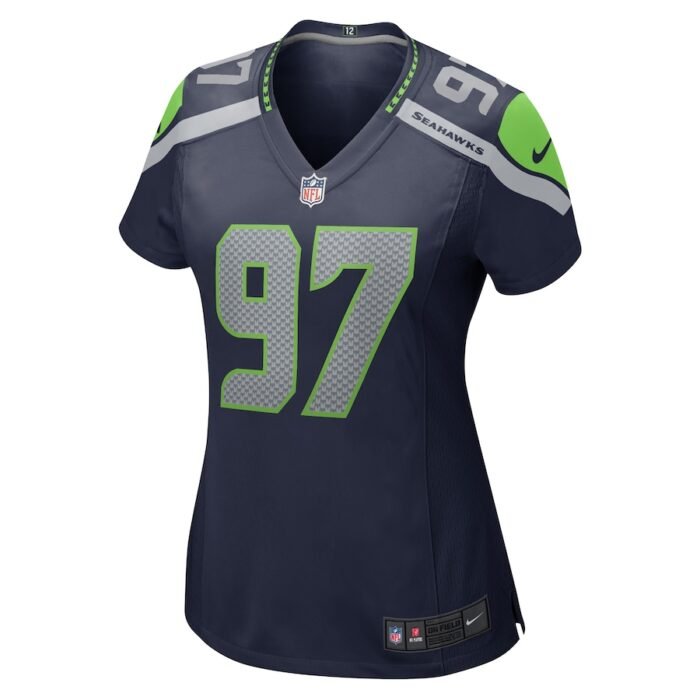 Poona Ford Seattle Seahawks Nike Womens Game Jersey - College Navy SKU:4032249