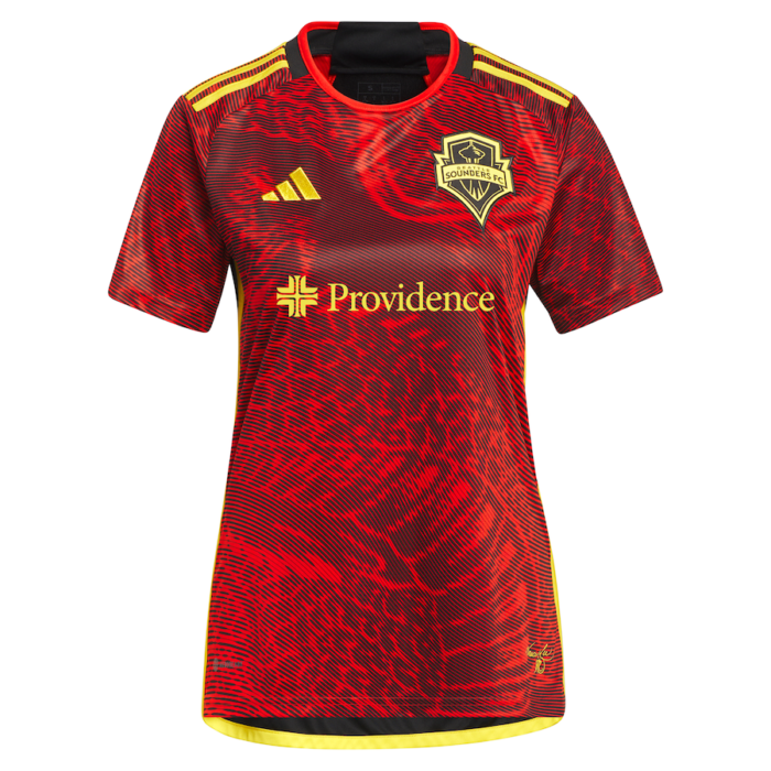Raul Ruidiaz Seattle Sounders FC adidas Womens 2023 The Bruce Lee Kit Replica Jersey - Red SKU:5351331