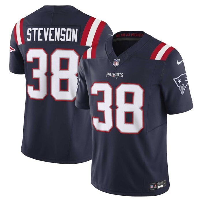 Rhamondre Stevenson New England Patriots Nike Vapor F.U.S.E. Limited Jersey - Navy SKU:200246250