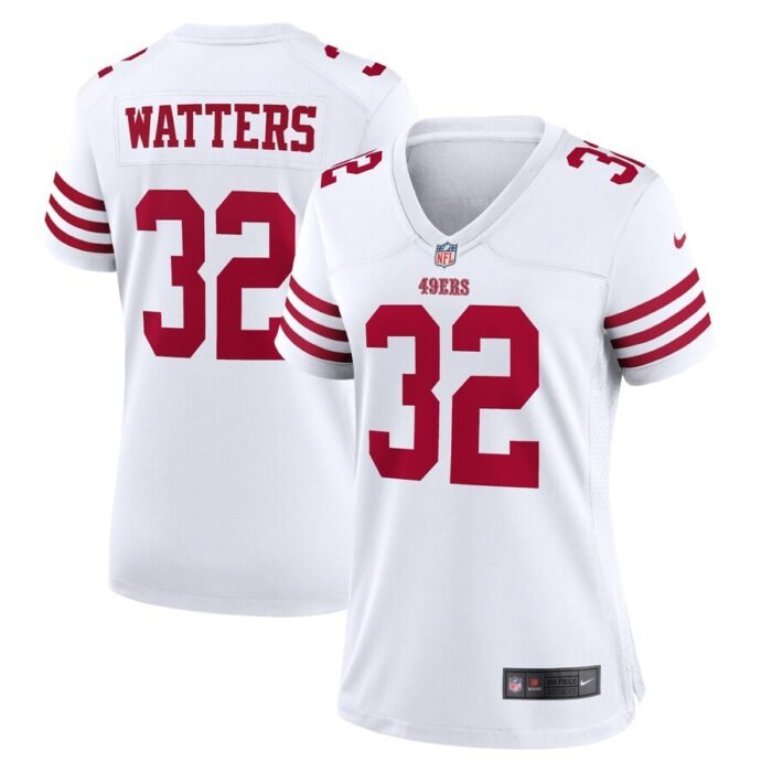 Ricky Watters San Francisco 49ers Nike Womens Retired Player Game Jersey - White SKU:4825963