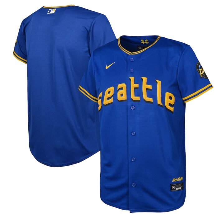 Seattle Mariners Nike Toddler 2023 City Connect Replica Jersey - Royal SKU:5151704