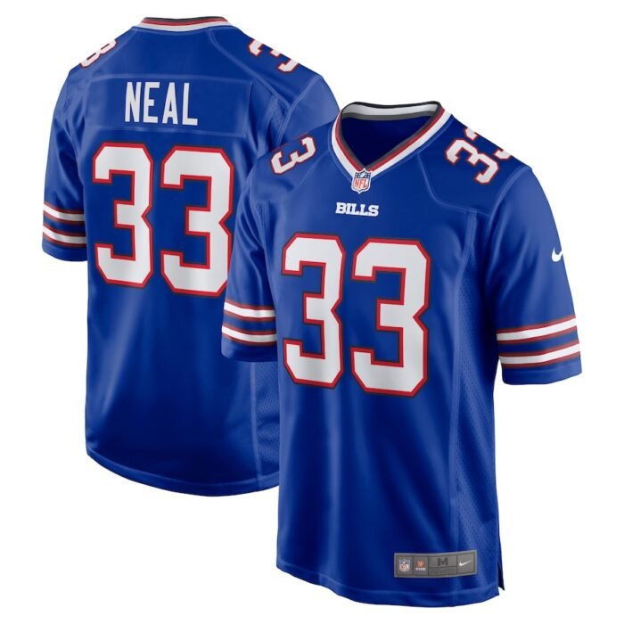 Siran Neal Buffalo Bills Nike Game Player Jersey - Royal SKU:4020294