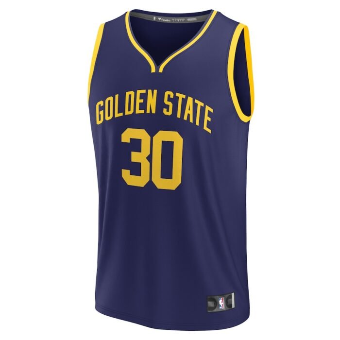 Stephen Curry Golden State Warriors Fanatics Branded Youth Fast Break Player Jersey - Statement Edition - Navy SKU:4791591