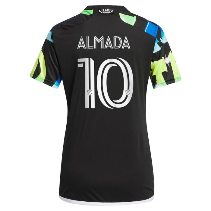 Thiago Almada Atlanta United FC adidas Womens 2023 The 404 Replica Player Jersey - Black SKU:200529402