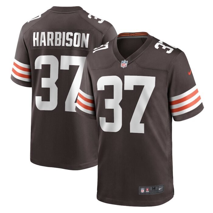 Tre Harbison Cleveland Browns Nike Game Jersey - Brown SKU:4446972