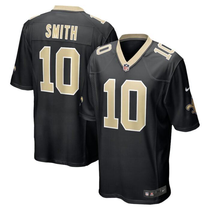 TreQuan Smith New Orleans Saints Nike Game Jersey - Black SKU:4028033