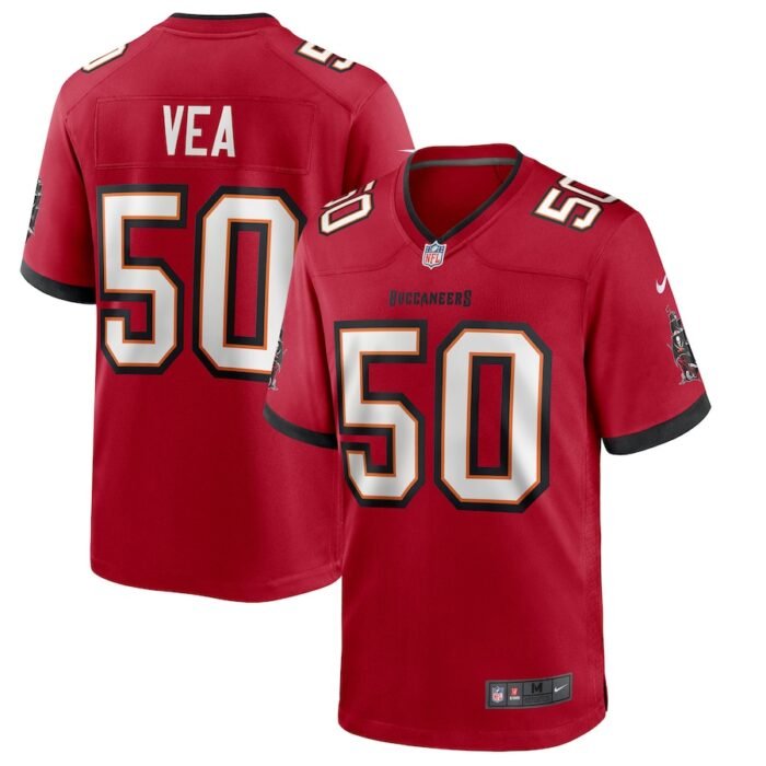 Vita Vea Tampa Bay Buccaneers Nike Game Jersey - Red SKU:3896065