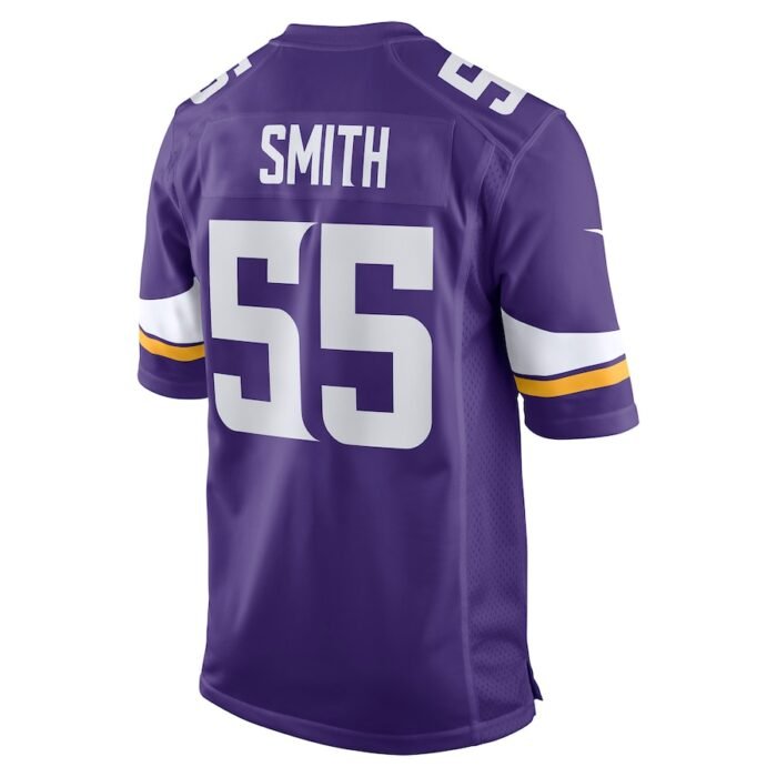 ZaDarius Smith Minnesota Vikings Nike Game Jersey - Purple SKU:4801732
