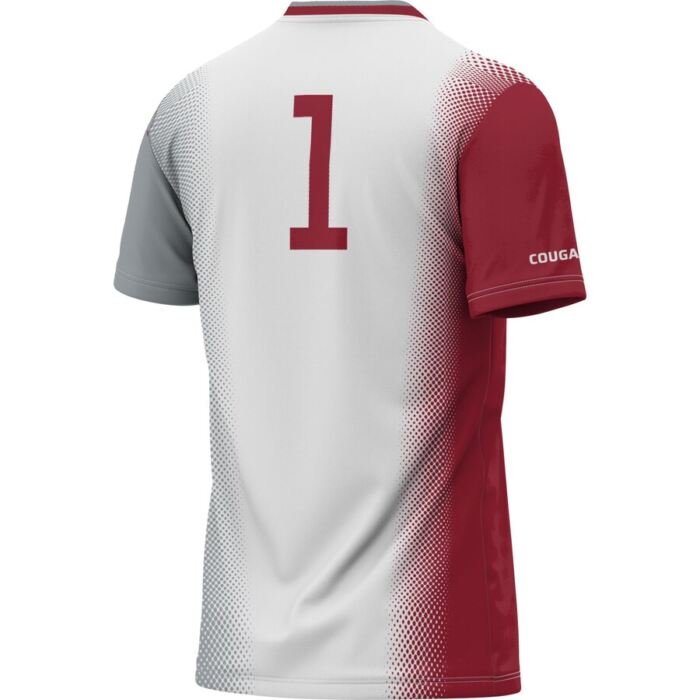 #1 Washington State Cougars ProSphere Youth  Womens Soccer Jersey - White SKU:200532902
