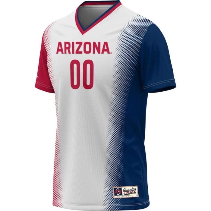 Arizona Wildcats ProSphere Youth Pick-A-Player NIL Womens Soccer Jersey - White SKU:200665425