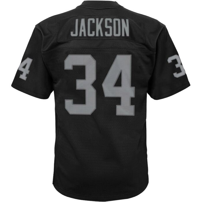 Bo Jackson Las Vegas Raiders Mitchell & Ness Infant 1988 Retired Legacy Jersey - Black SKU:4471549