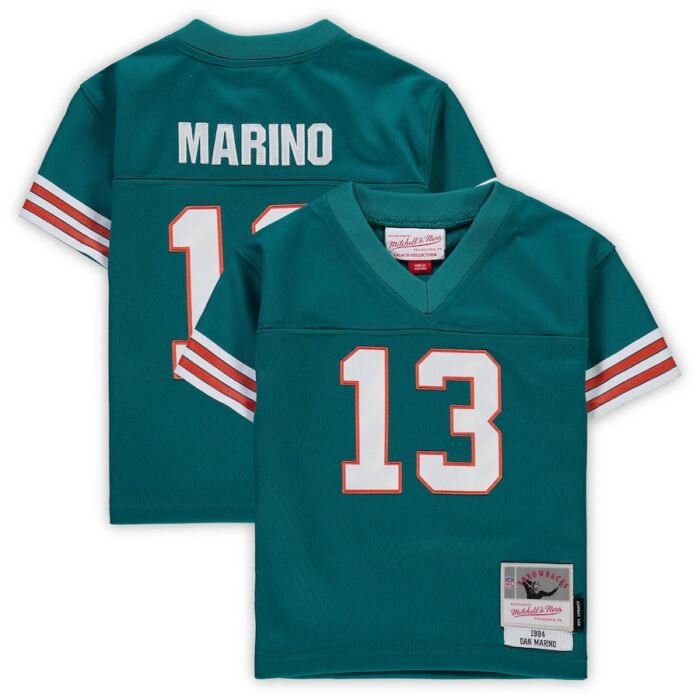 Dan Marino Miami Dolphins Mitchell & Ness Infant 1984 Retired Legacy Jersey - Aqua SKU:4471550