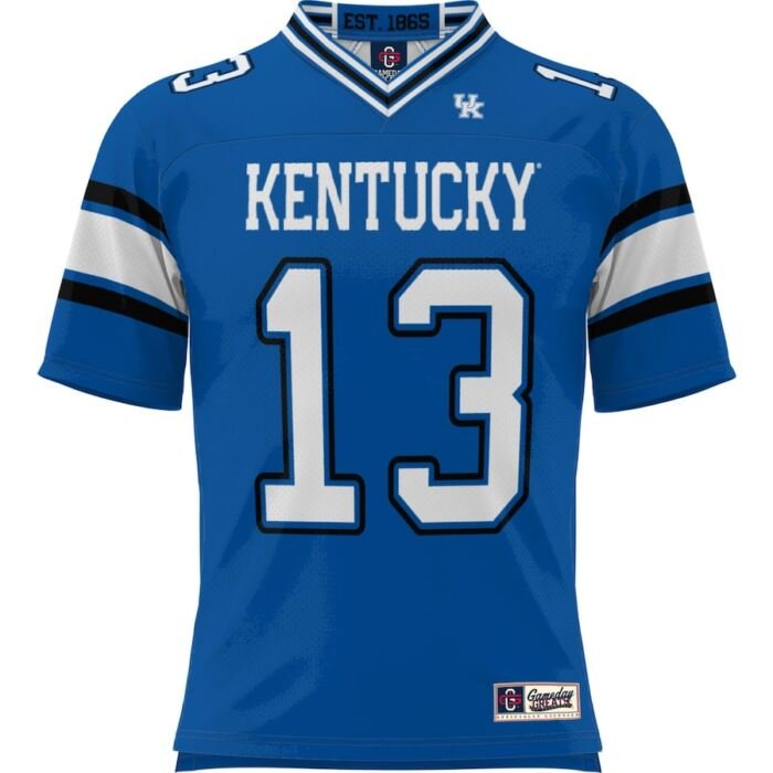 Devin Leary Kentucky Wildcats ProSphere Youth NIL Player Football Jersey - Royal SKU:200667794