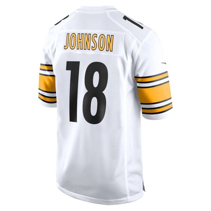 Diontae Johnson Pittsburgh Steelers Nike Game Player Jersey - White SKU:5128712