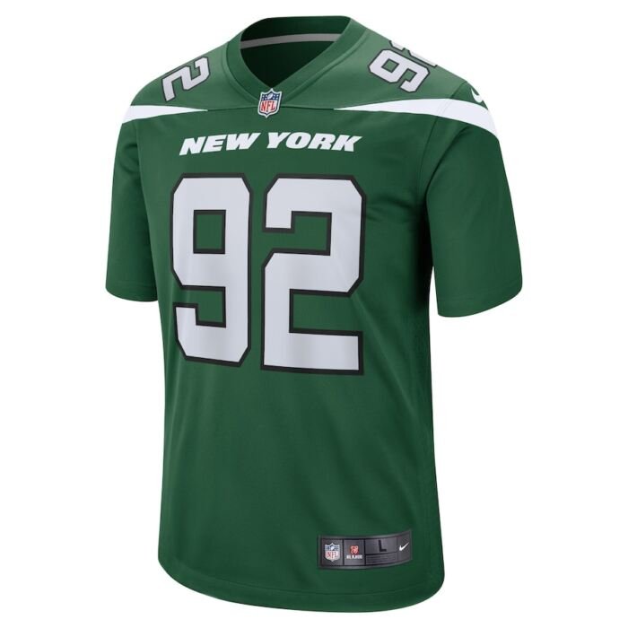 Ifeadi Odenigbo New York Jets Nike  Game Jersey - Gotham Green SKU:200745432