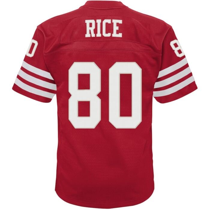 Jerry Rice San Francisco 49ers Mitchell & Ness Infant 1990 Retired Legacy Jersey - Scarlet SKU:4471556