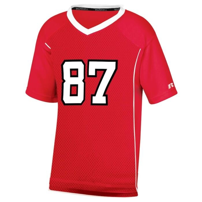 Men's Red NC State Wolfpack Team Football Jersey SKU:5019445