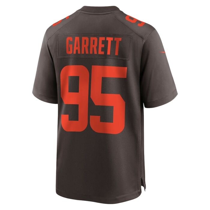 Myles Garrett Cleveland Browns Nike Alternate Game Jersey - Brown SKU:200325325