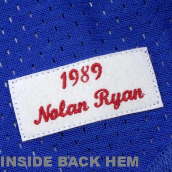 Nolan Ryan Texas Rangers Mitchell & Ness 1989 Authentic Cooperstown Collection Mesh Batting Practice Jersey - Royal SKU:812335