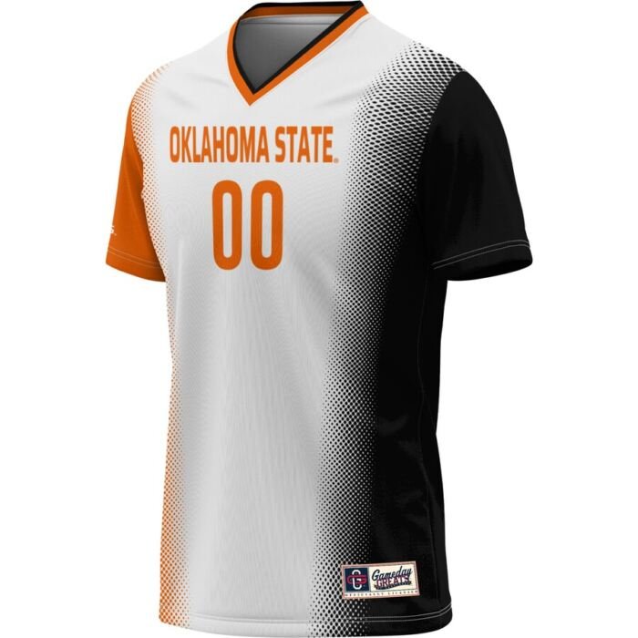 Oklahoma State Cowboys ProSphere Youth NIL Pick-A-Player Womens Soccer Jersey - White SKU:200533094