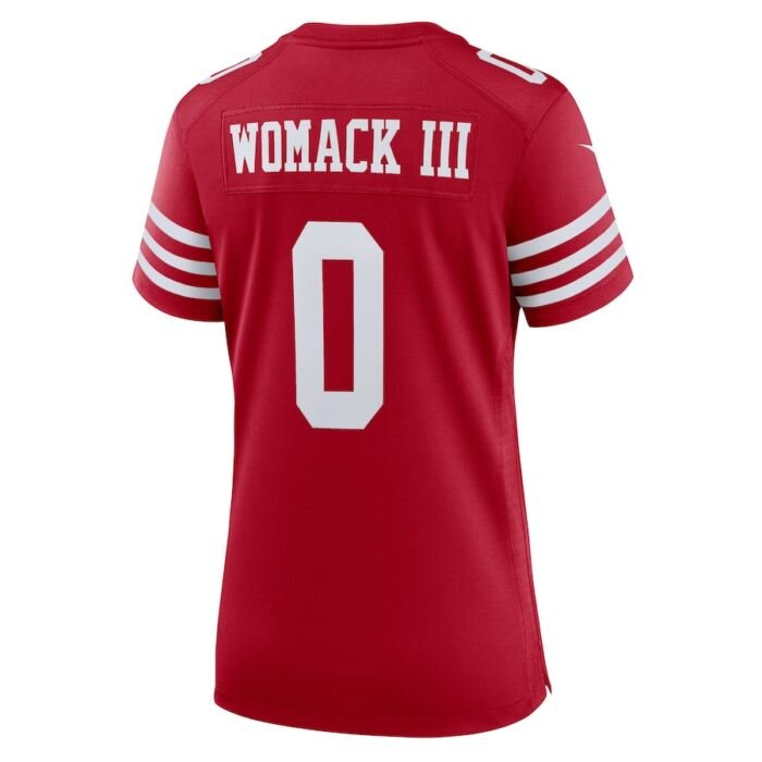 Samuel Womack III San Francisco 49ers Nike Women's  Game Jersey -  Scarlet SKU:200745471