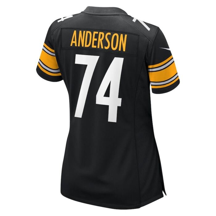 Spencer Anderson Pittsburgh Steelers Nike Women's  Game Jersey -  Black SKU:200745462