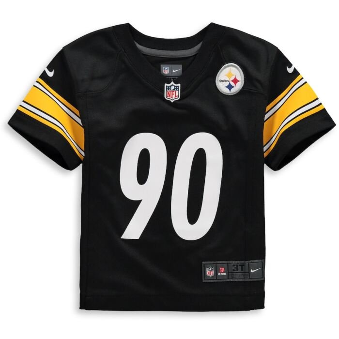 T.J. Watt Pittsburgh Steelers Nike Toddler Game Jersey - Black SKU:3239005